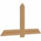 Ekena Millwork Eugene Smooth Timber Gable Bracket, Western Red Cedar, 60"W x 32"H x 1 1/2"D x 5 1/2"F, 13/12 Pitch GBW060X32X0206EUG00SWR - alternate 5